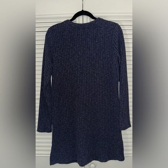 Susan Graver Rib Knit Button Front Cardigan Size S - Picture 3 of 8